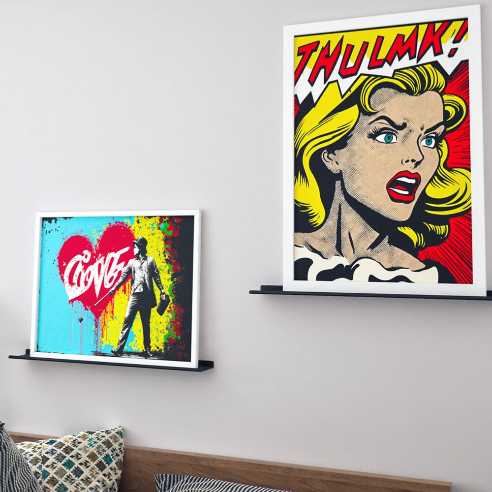 Metal Picture Ledge Shelf - Image 3