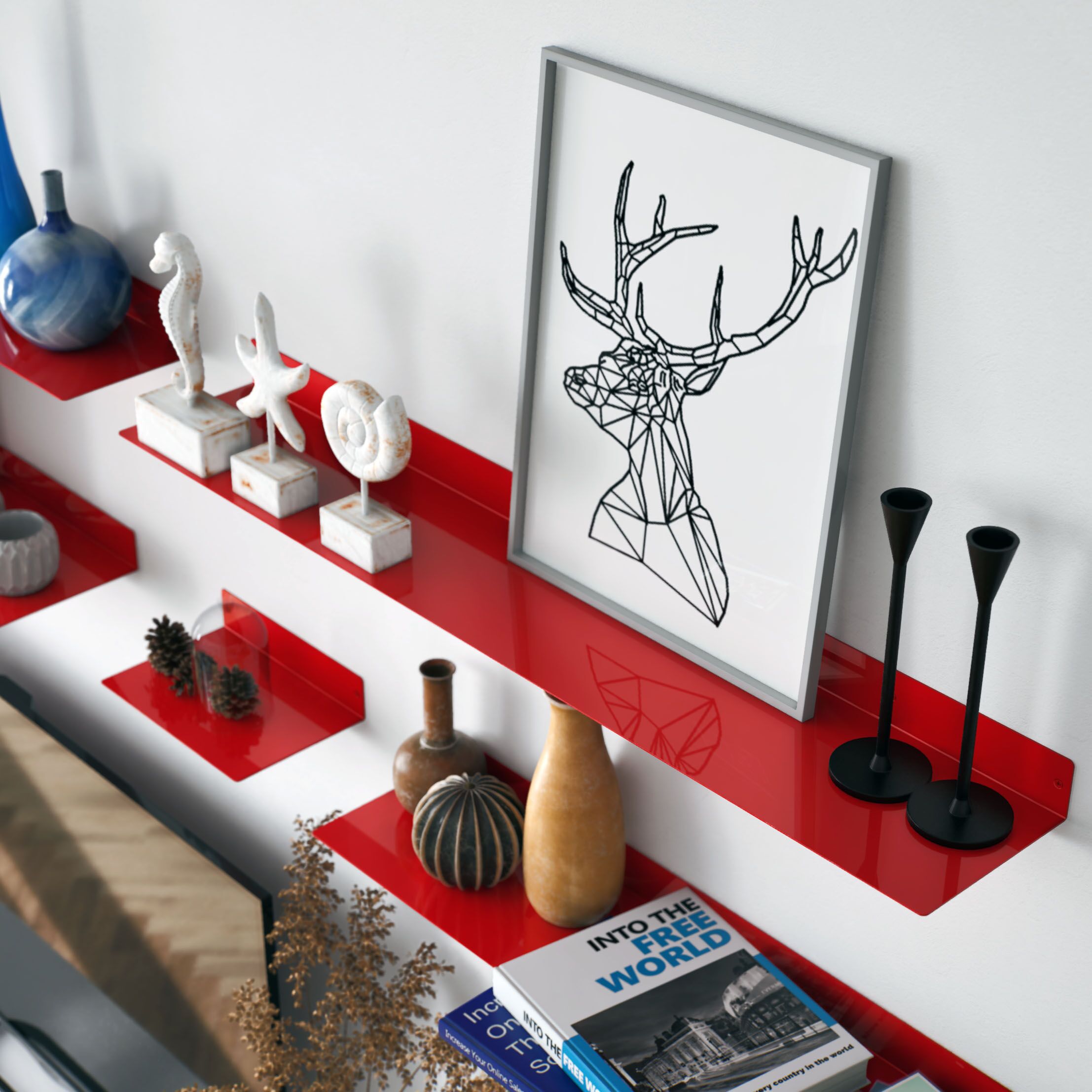 Westlake Metal Floating Shelf